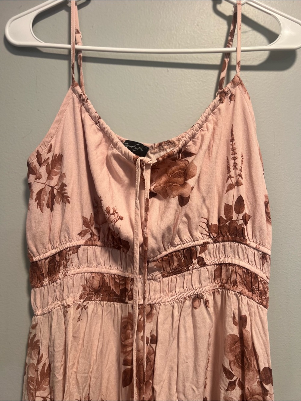 Streetwear Society Pink Floral High-Low Maxi Dress - Picture 3 of 11